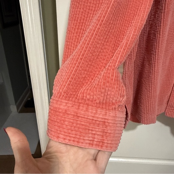 L.L. Bean Coral Button Down Shirt - Picture 5 of 10